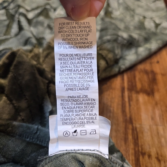 Karen Kane Petites Burnout Tie-Dye Crew Neck 3/4 Sleeve Asymmetric Tunic sz S - Picture 6 of 9